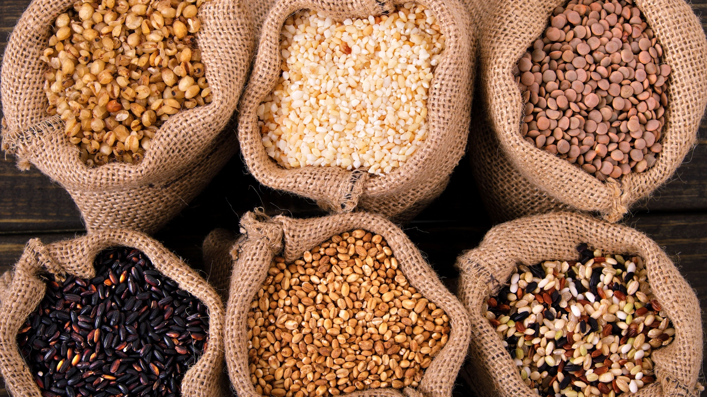 Raw Grains & Pulses