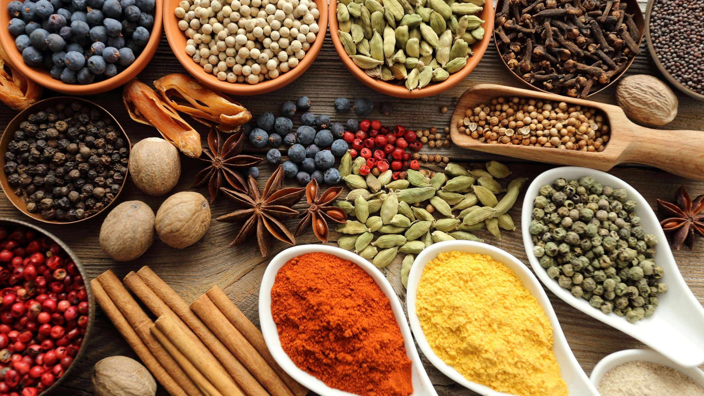 Raw Spices & Herbs